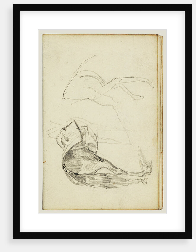 Horse Studies by Théodore Géricault