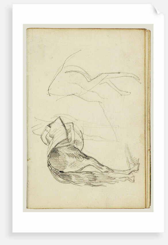 Horse Studies by Théodore Géricault