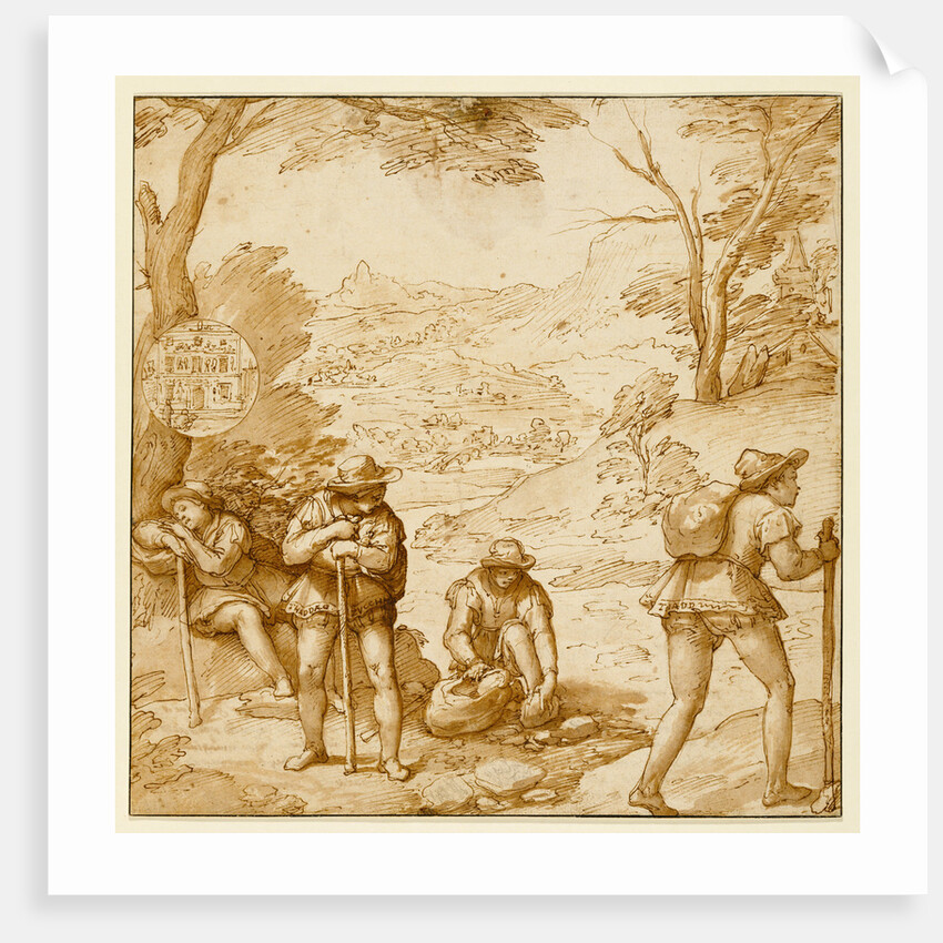 Taddeo's Hallucination by Federico Zuccaro