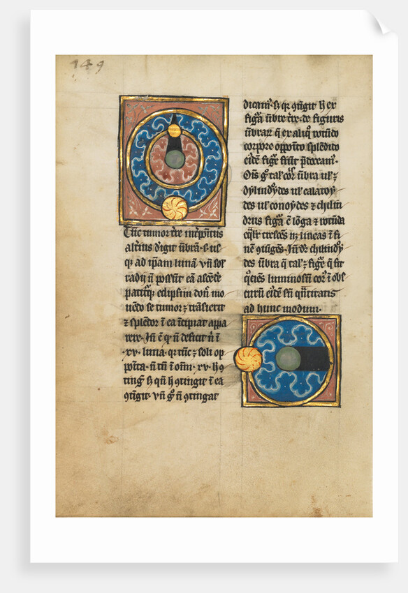 Two Diagrams with the Sun and the Moon by Anonymous