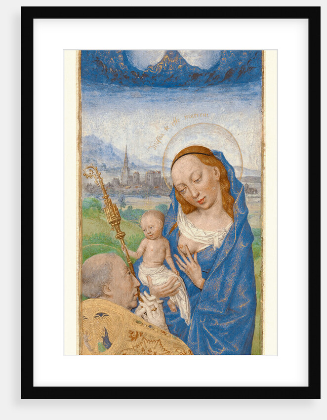 Saint Bernard's Vision of the Virgin and Child by Simon Marmion