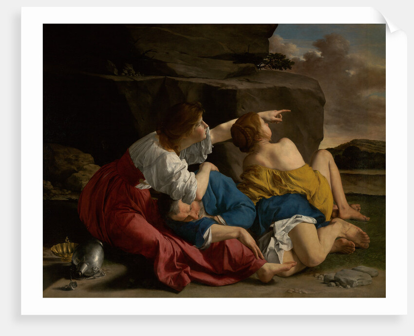 Lot and his Daughters by Orazio Gentileschi