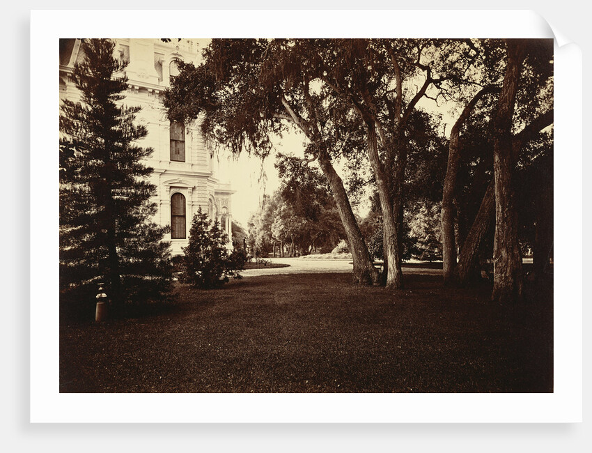 Thurlow Lodge - Lawn and House by Carleton Watkins