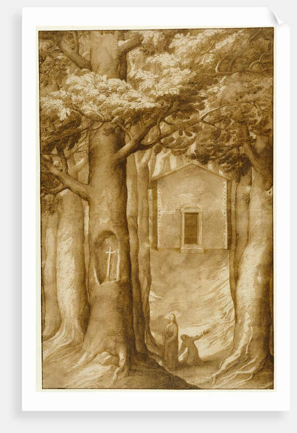 La Verna: The Chapel of the Blessed Giovanni della Verna by Jacopo Ligozzi