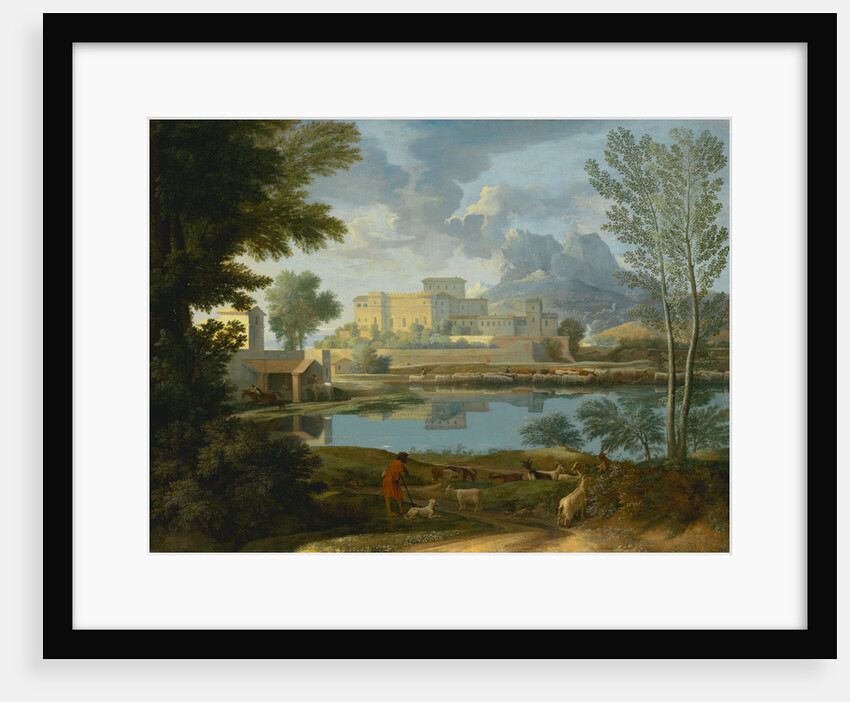 Landscape with a Calm (Un Temps calme et serein) by Nicolas Poussin
