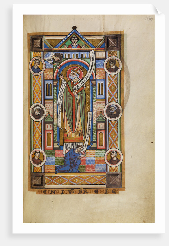 Saint Bernward of Hildesheim by Anonymous