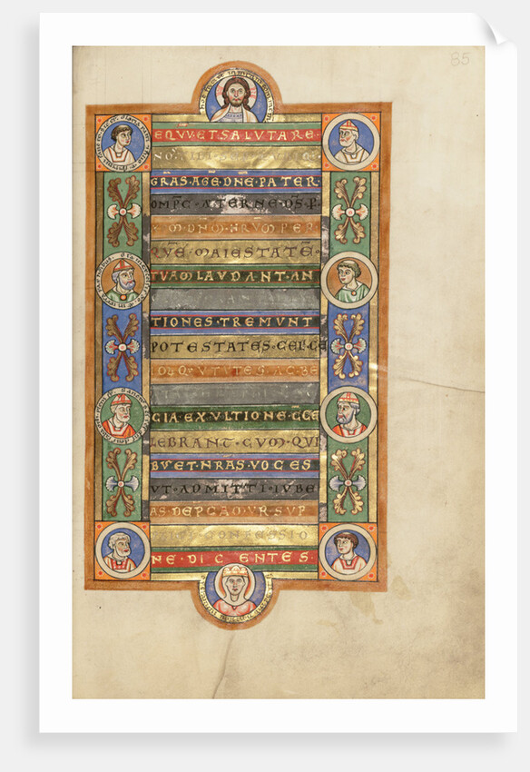 Decorated Text Page by Anonymous