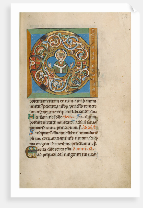 Initial E: An Archbishop by Anonymous