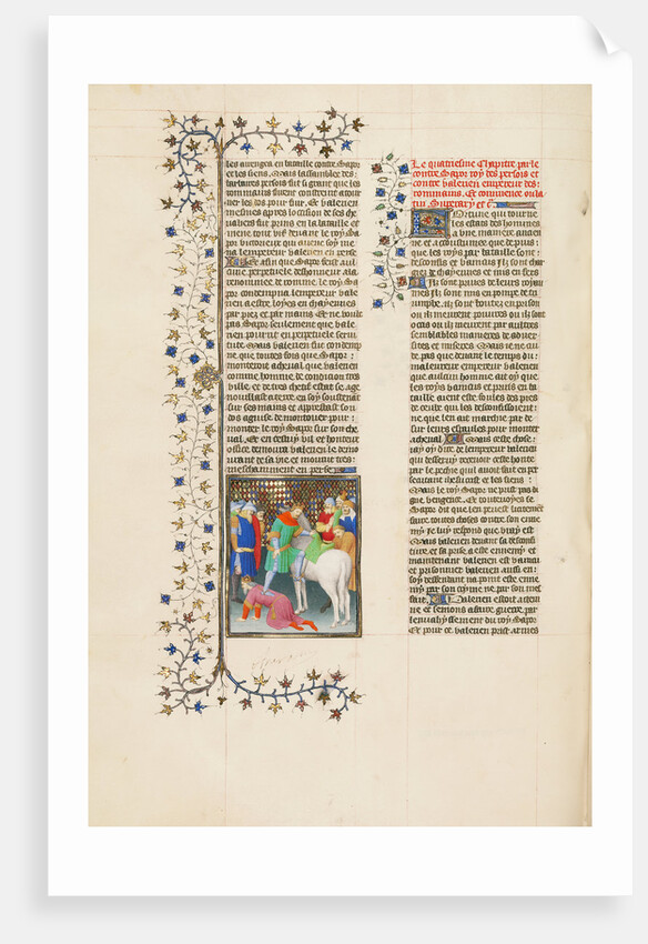 Shapur, King of Persia, Humiliates the Roman Emperor Valerian by Anonymous