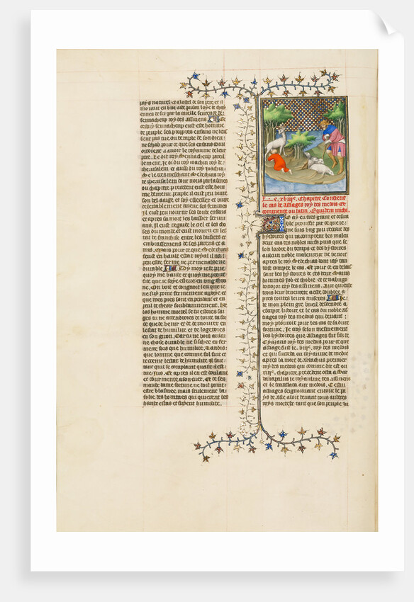 Cyrus, the Grandson of Astyages, King of the Medes, Given Suck by a Wild Animal by Anonymous