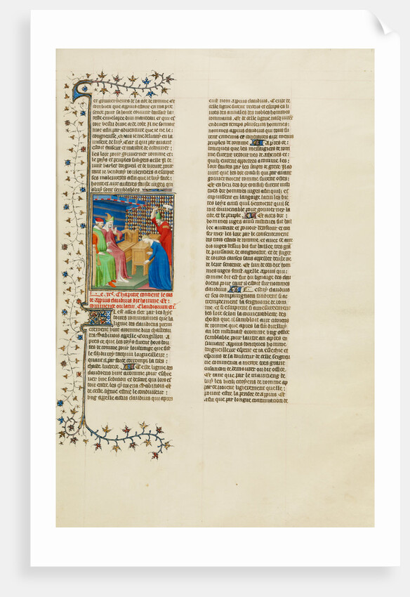 Virginia Killed by Her Father to Save Her from the Attentions of Appius Claudius by Anonymous