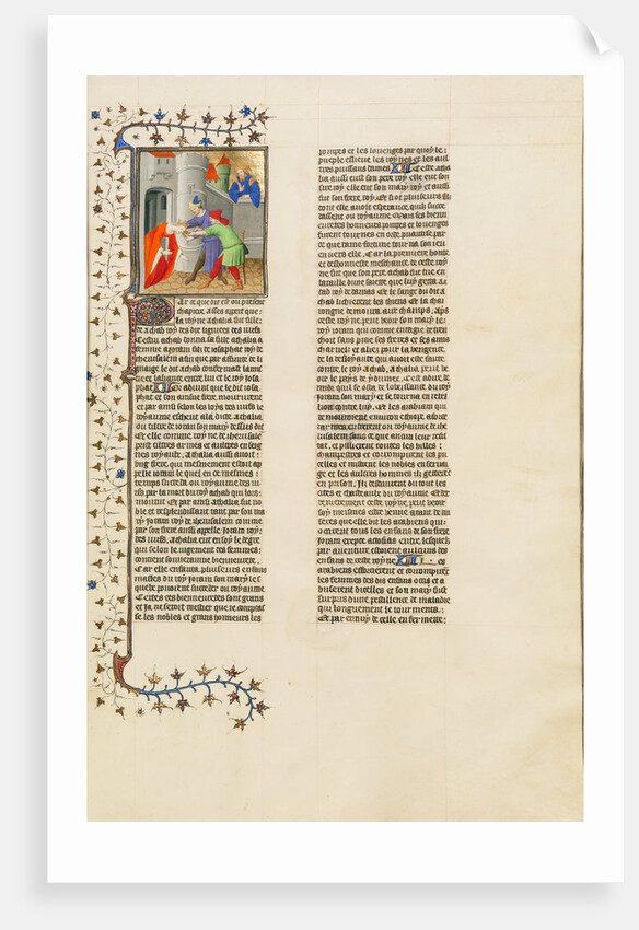 Athaliah, Queen of Judah, Dragged from the Temple by Anonymous