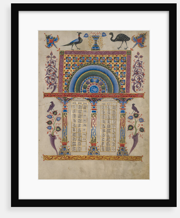 Canon Table Page by T'oros Roslin