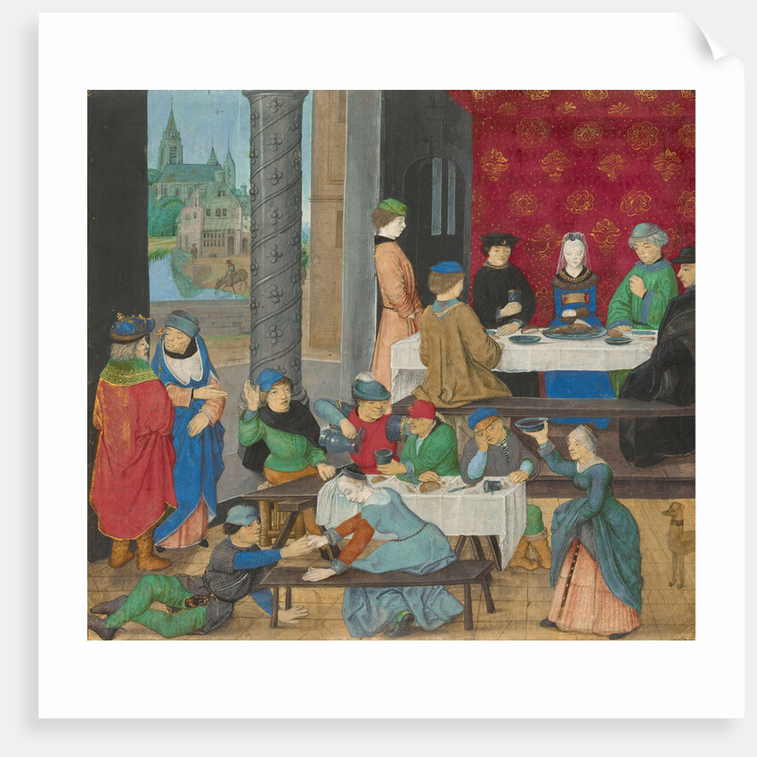 The Temperate and the Intemperate by Master of the Dresden Prayer Book