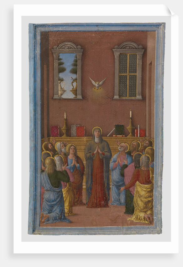 Pentecost by Girolamo da Cremona