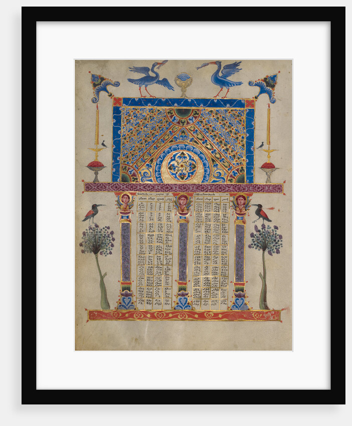 Canon Table Page by T'oros Roslin