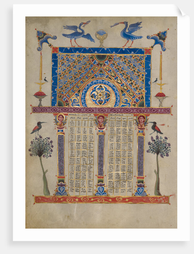 Canon Table Page by T'oros Roslin