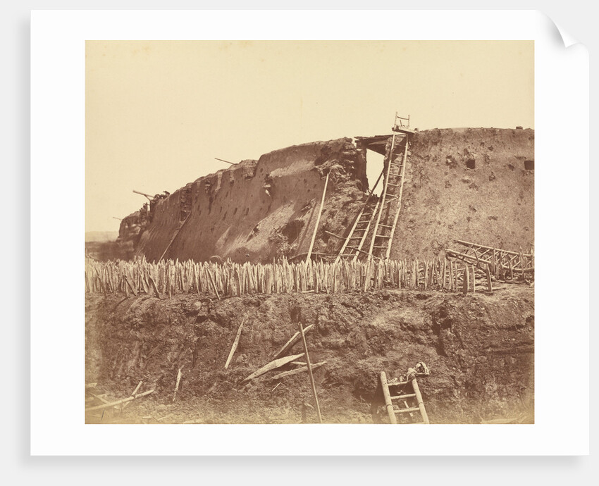 Interior of the Angle of North Fort Immediately after Its Capture by Felice Beato