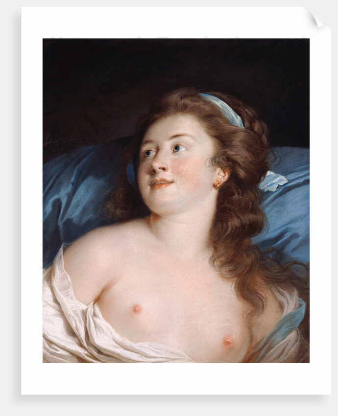 Head of a Young Woman by Adélaïde Labille-Guiard