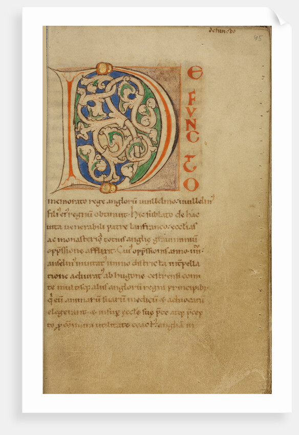 Decorated Initial D by Anonymous