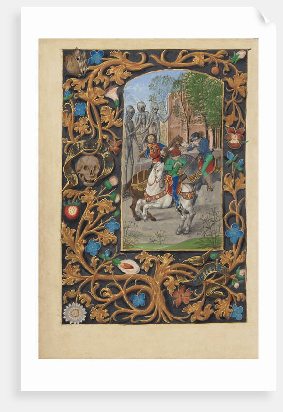 The Three Living and the Three Dead by Master of the Dresden Prayer Book