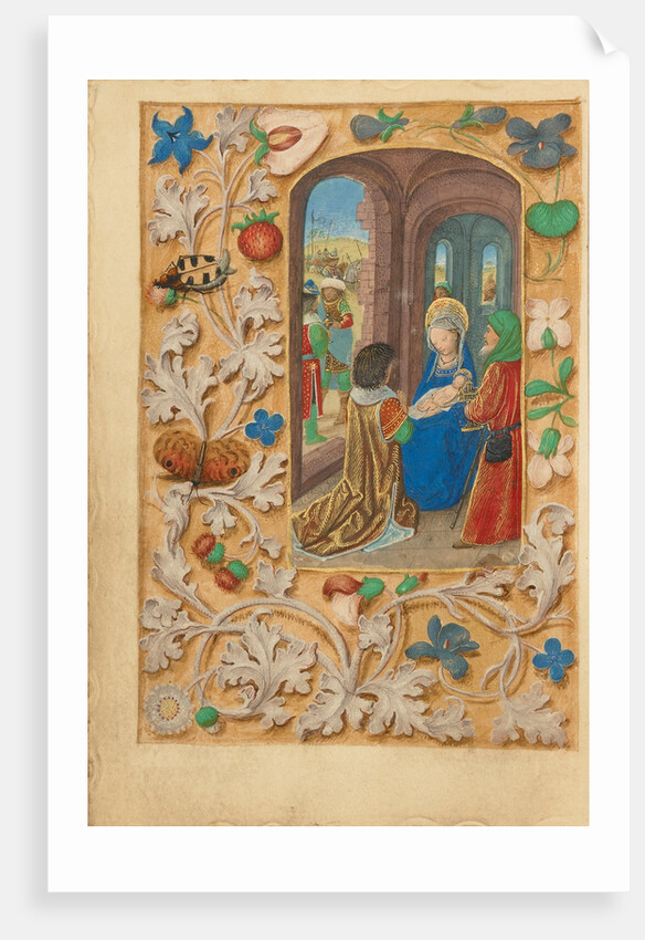 The Adoration of the Magi by Master of the Dresden Prayer Book