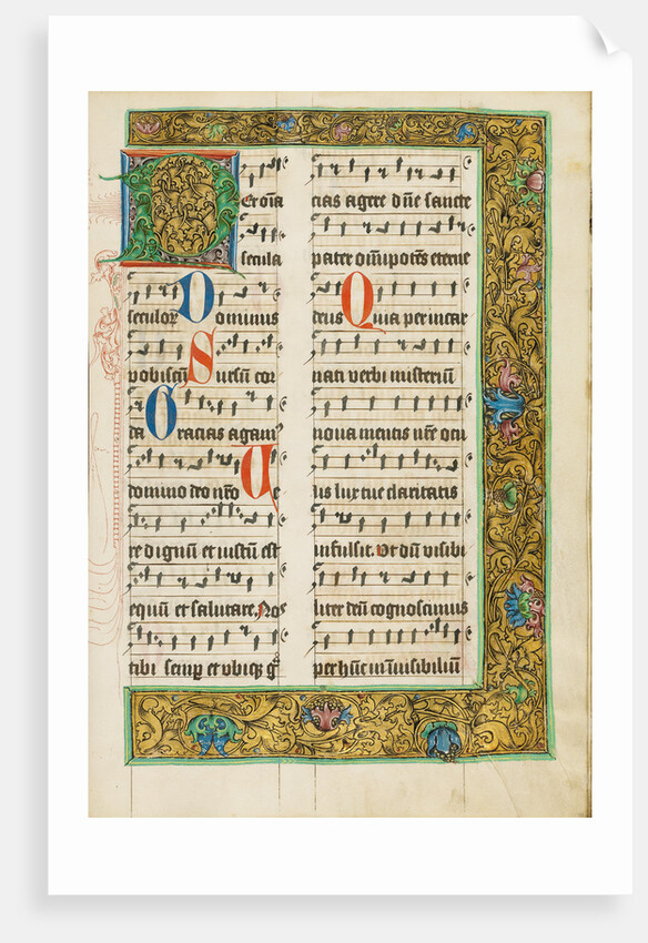 Decorated Initial D by Anonymous