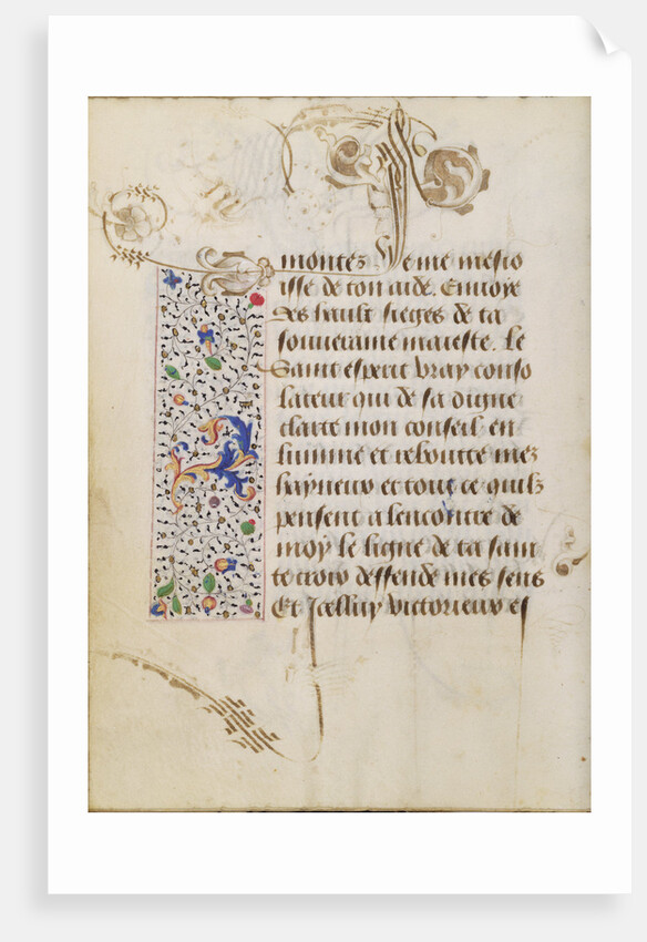 Decorated Text Page by Nicolas Spierinc
