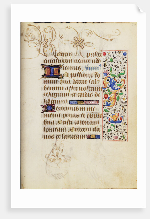 Decorated Text Page by Nicolas Spierinc