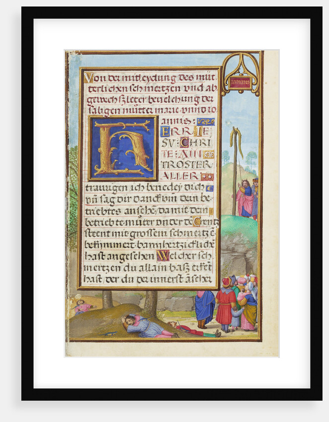 Border with Moses and the Brazen Serpent by Simon Bening