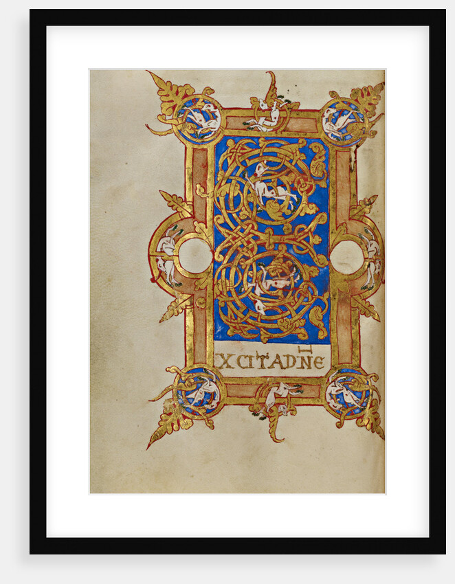 Inhabited Initial E by Anonymous