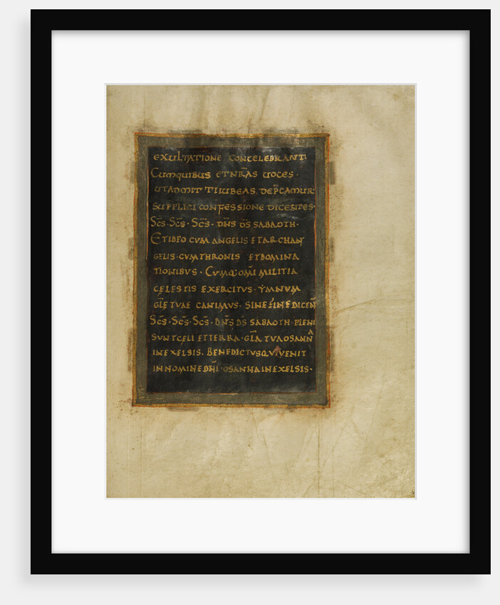 Decorated Text Page by Anonymous