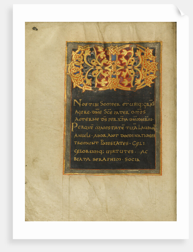 Ornamented Monogram VD by Anonymous