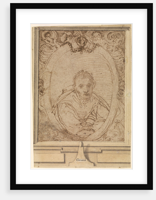 Self-Portrait by Annibale Carracci