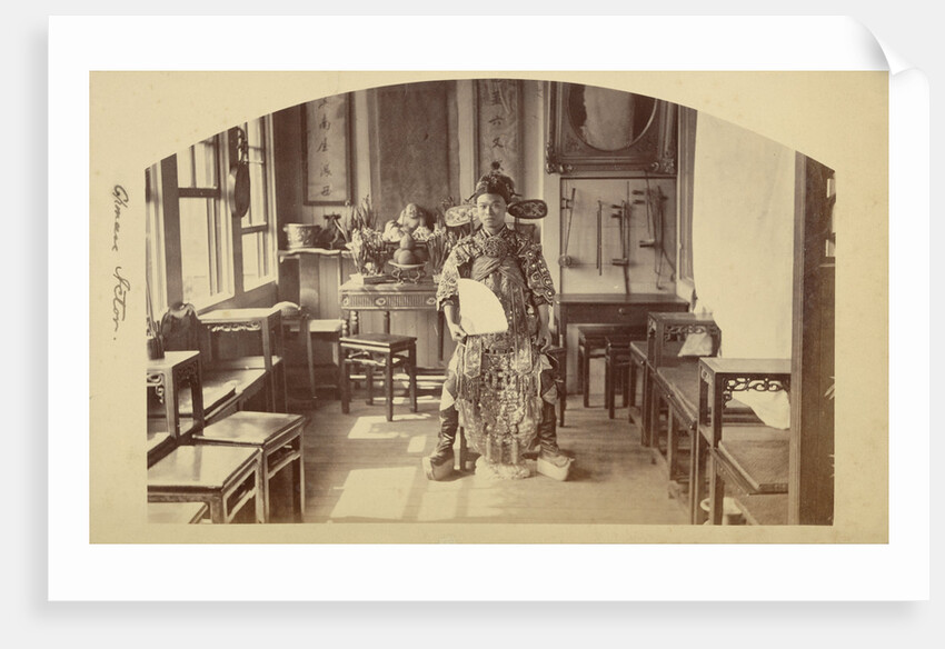 Chinese Actor by Carleton Watkins