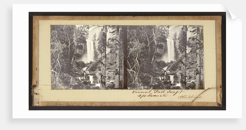 Inverted in the Tide Stand the Grey Rocks. by Carleton Watkins