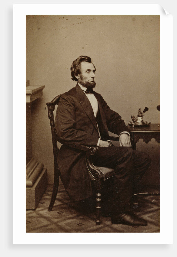 President Abraham Lincoln, Washington D.C. by Mathew B. Brady
