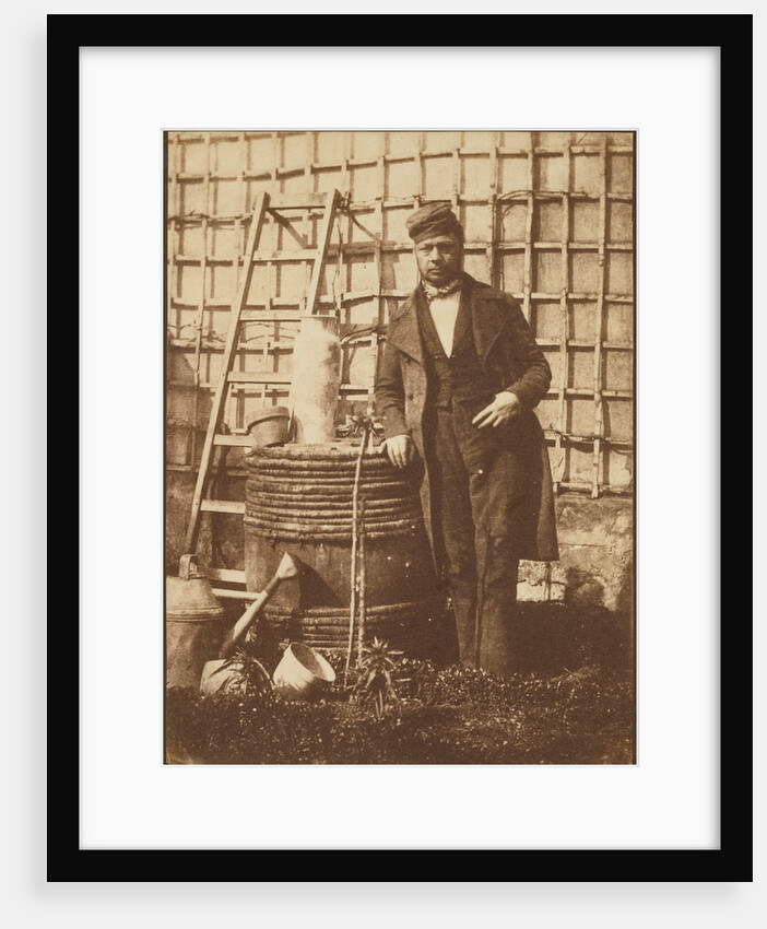 Self-Portrait in the Garden, Hippolyte Bayard by Paris neighbourhood