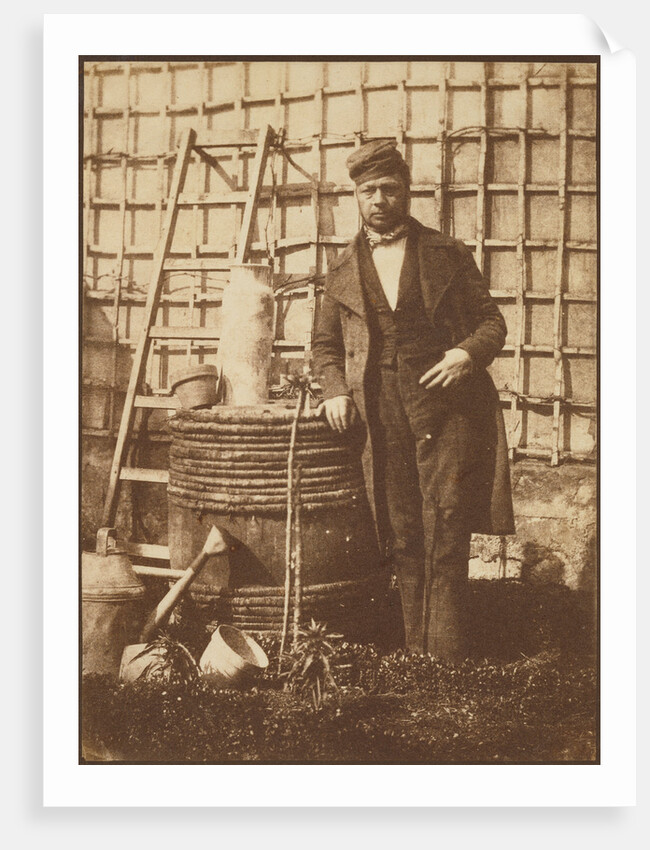 Self-Portrait in the Garden, Hippolyte Bayard by Paris neighbourhood