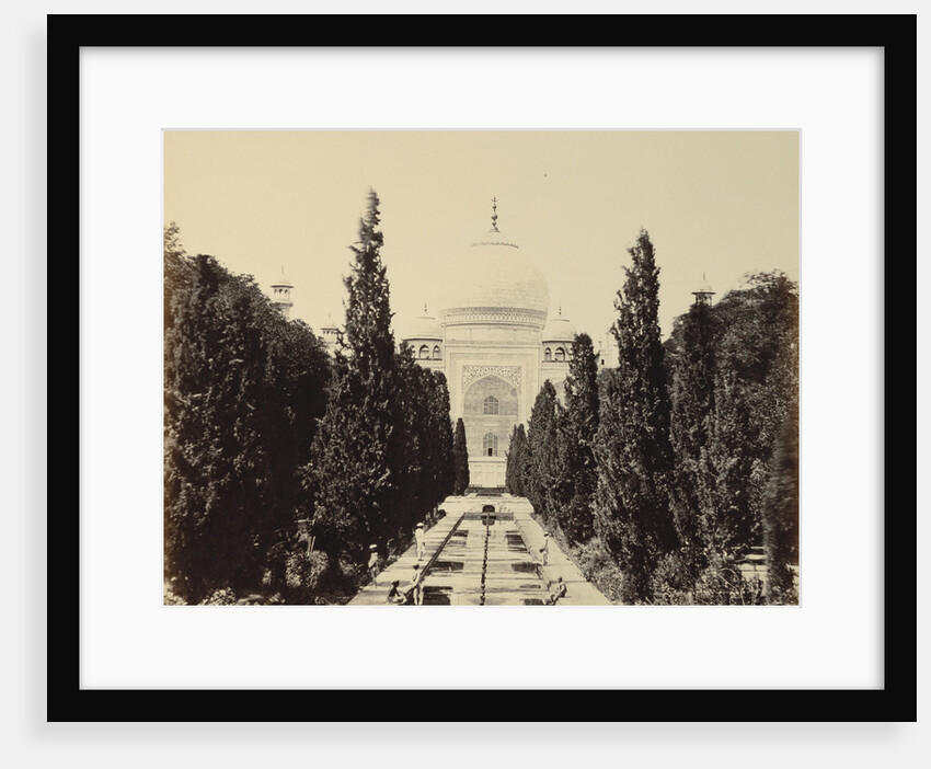 Entrance View of the Taj by Felice Beato