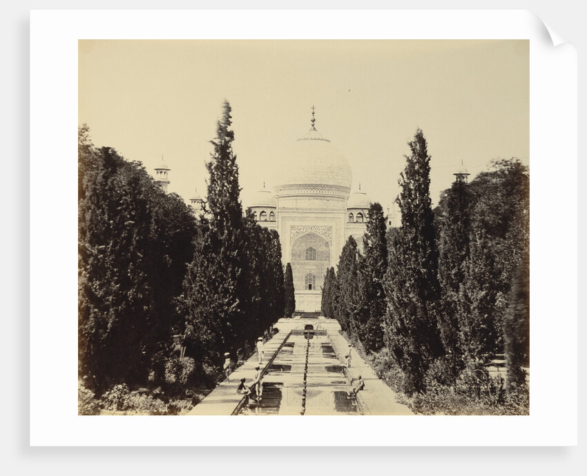 Entrance View of the Taj by Felice Beato