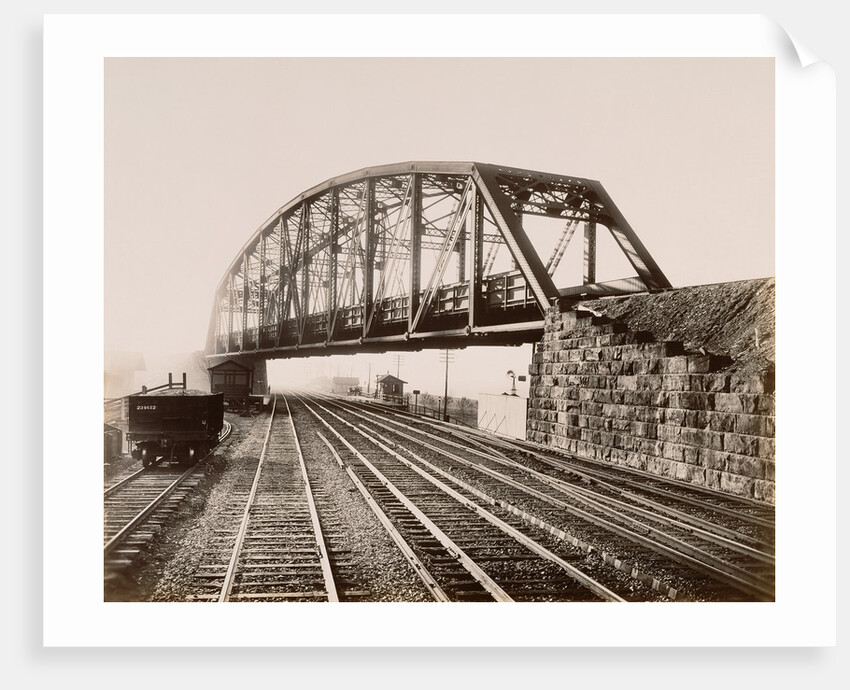 Low grade Crossing at Whitford. by William H. Rau