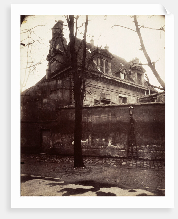 Ancien Couvent, Avenue de l'Observatoire (Old Convent, avenue d l'Observatoire) by Eugène Atget