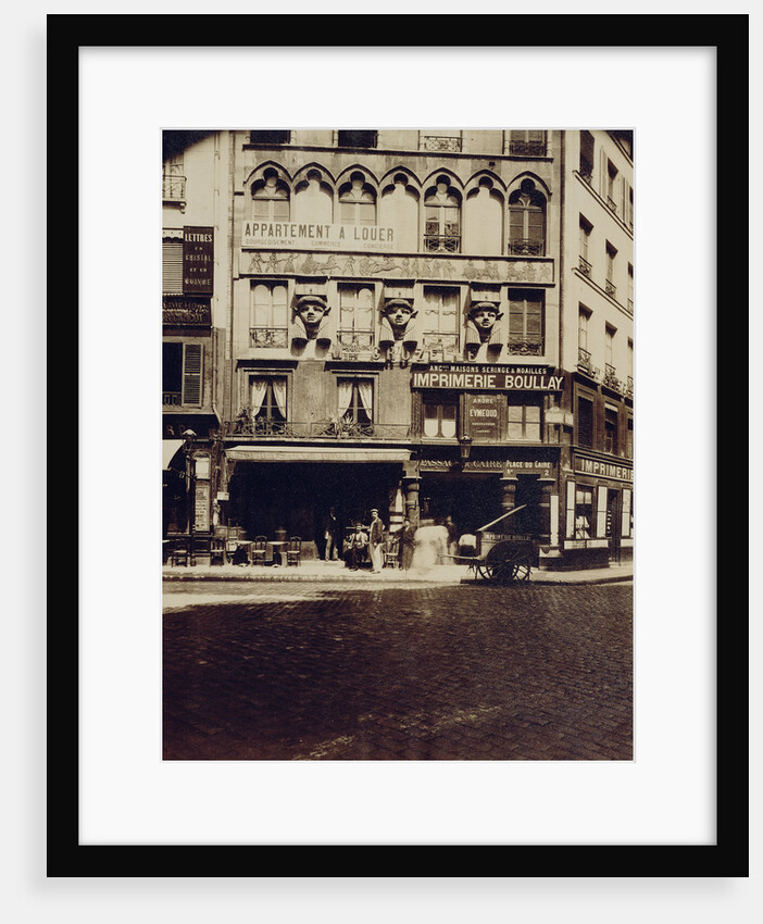 Maison Place du Caire 2 (Building, Place du Caire) by Eugène Atget