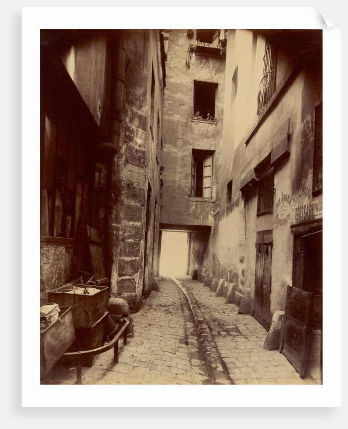 Coin rue de Seine by Eugène Atget