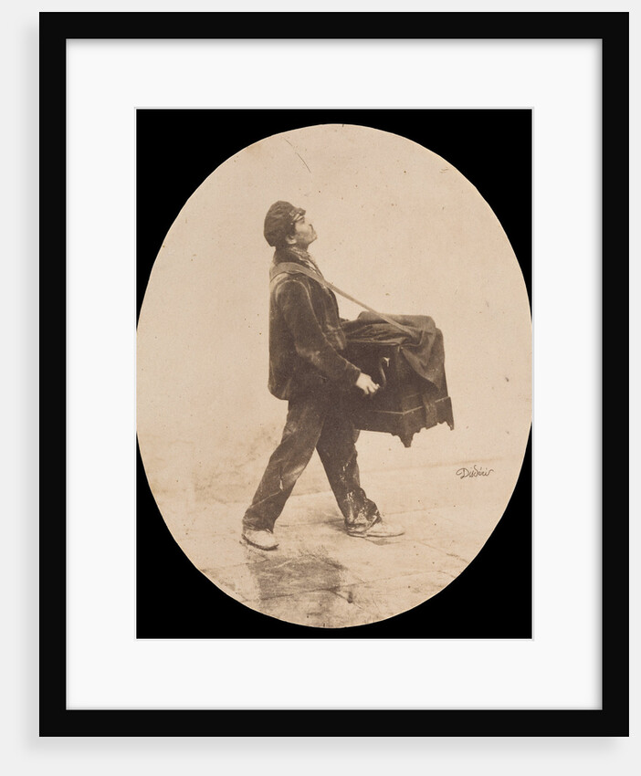 Le Joueur d'Orgue (The Organ Grinder) by André Adolphe-Eugène Disdéri