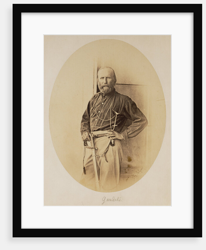 Portrait of Giuseppe Garibaldi by Gustave Le Gray