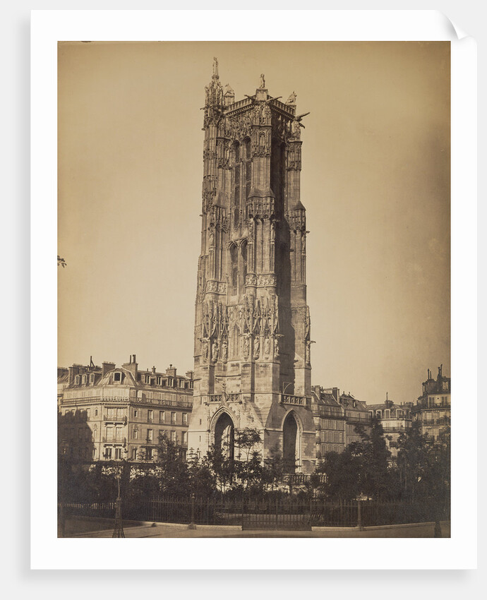The Tour St. Jacques by Gustave Le Gray