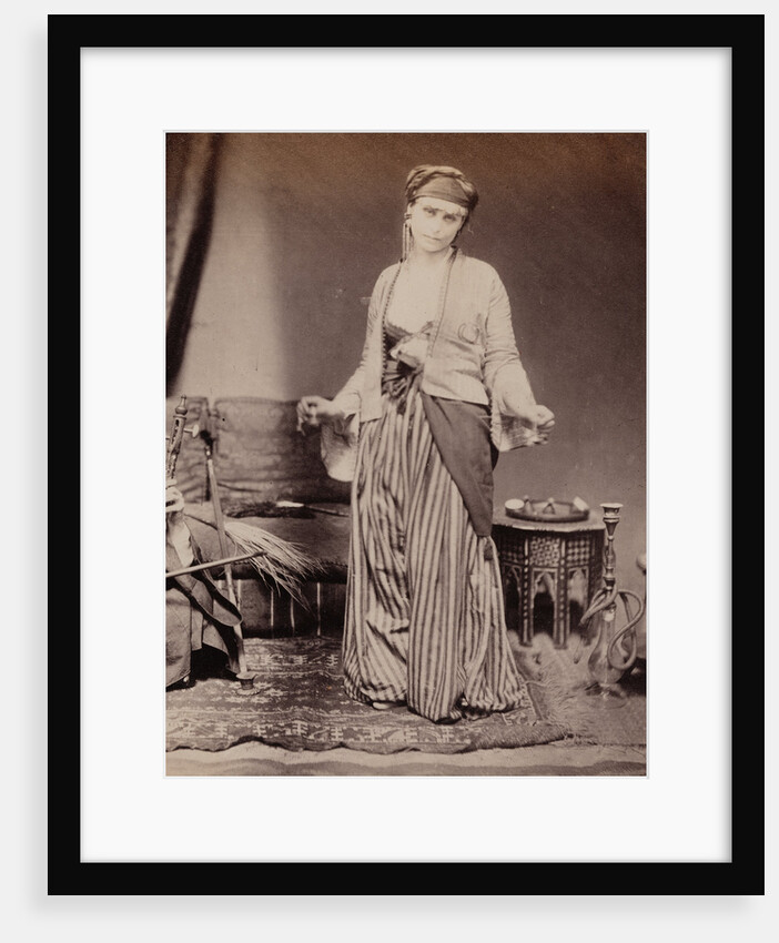 Egyptian Dancing Girl by Roger Fenton