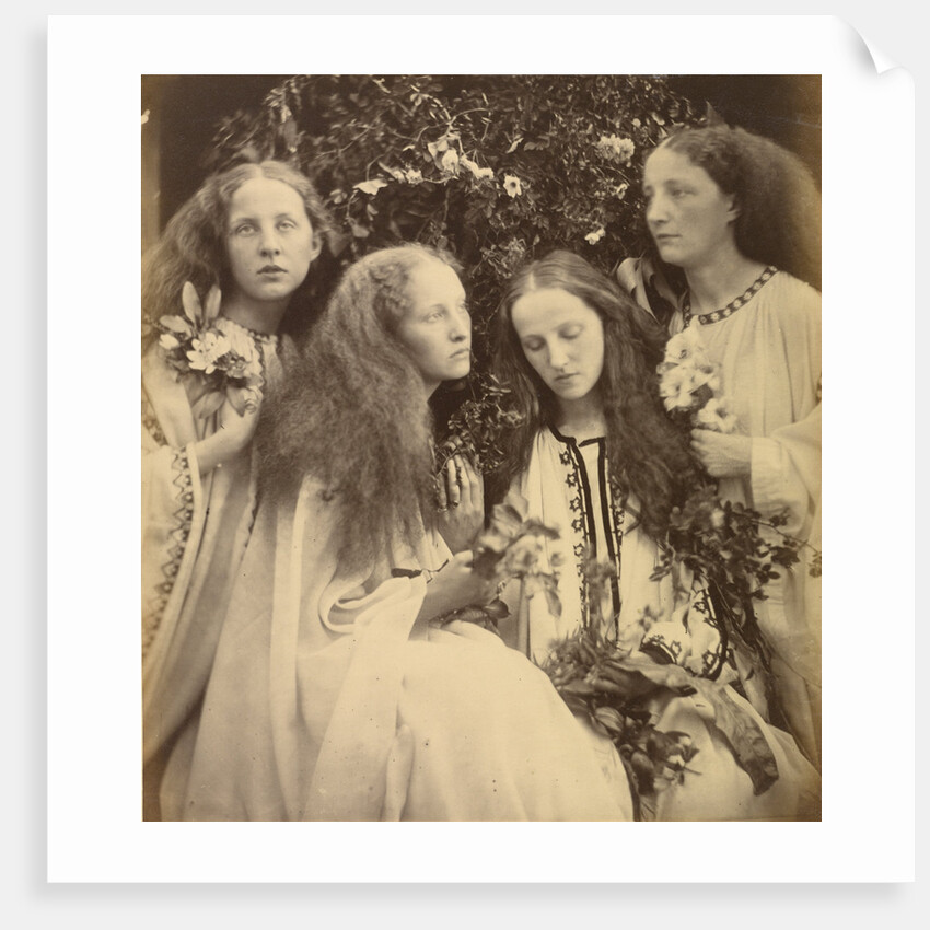 The Rosebud Garden of Girls by Julia Margaret Cameron